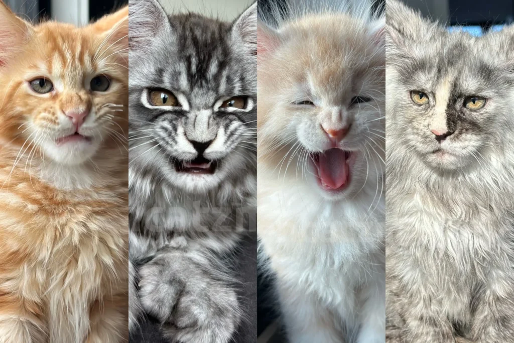 Maine Coon kittens for sale in Ontario from a registered breeder, healthy purebred litter